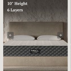 New Puffy Cloud Memory Foam Mattress QUEEN + Cloud Topper