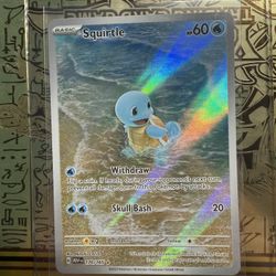 Squirtle 151 SIR Evo Line 