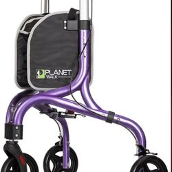New(open box) beautiful purple 3 wheel Walker 