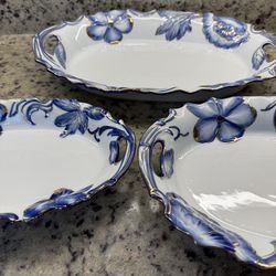 Made in Singapore Platter set of 3 brand new