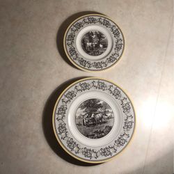 Vintage Villeroy & Bock salad Plate & bread & butter plate