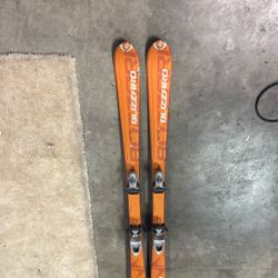 Blizzard Adult Skis 160cm With Bindings 