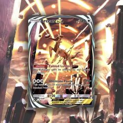 ✨ Arceus EX Holographic Card | Celestial Art | Premium Collectible