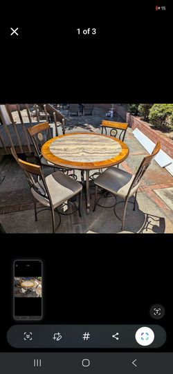 V8ntage 5 pcs garden dinning sets