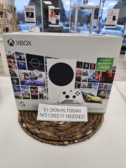 ⚡ 🔥Microsoft  Xbox Series S 1TB – Compact, Powerful & Only $5 Down!