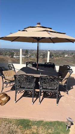 Outside table
