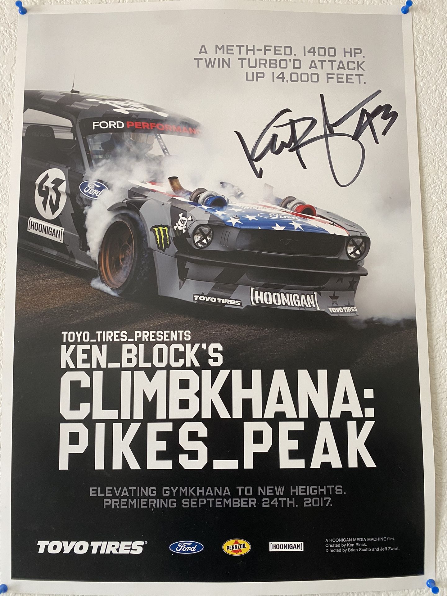 Ken Block Autographed Signed Posted for Sale in Anaheim, CA Ken Block Autographed Signed Posted for Sale in Anaheim, CA
