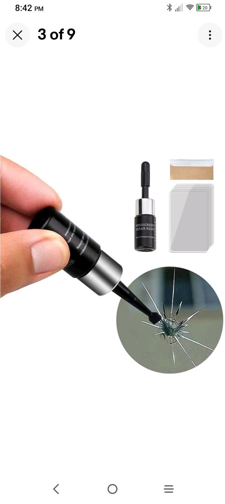 Windshield Crack Kit
