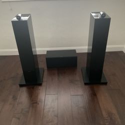 Bowers & Wilkins CM10 Stereo Towers & CM Centre 2 S2 Center Channel