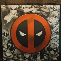 Superhero Themed Canvas Picture
