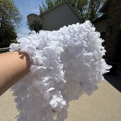 Bundle of White Light-Up Party Leis – Multi-Setting Glow for Themed Events & Celebrations
