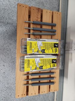 Amerimax 7" Gutter Screws And Ferrules.  2 Packs of 10.  Plus 6 Additional 7" Screws And Ferrules.