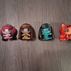 Monster high mini doll figures