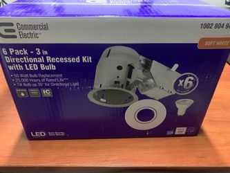 Recessed Kit W/led Bulb 3in