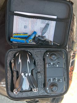 Foldable RC Drone with Controller and Case