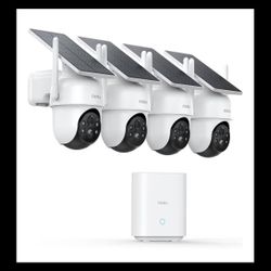 AOSU Solar Powered Security Cameras