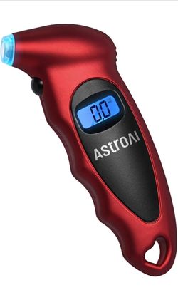 Digital Tire Pressure Gauge 0-150PSI Calibrated to ANSI B40.7 +/-1PSI, Accurate in 0.1 Increments, Tire Repair Tools