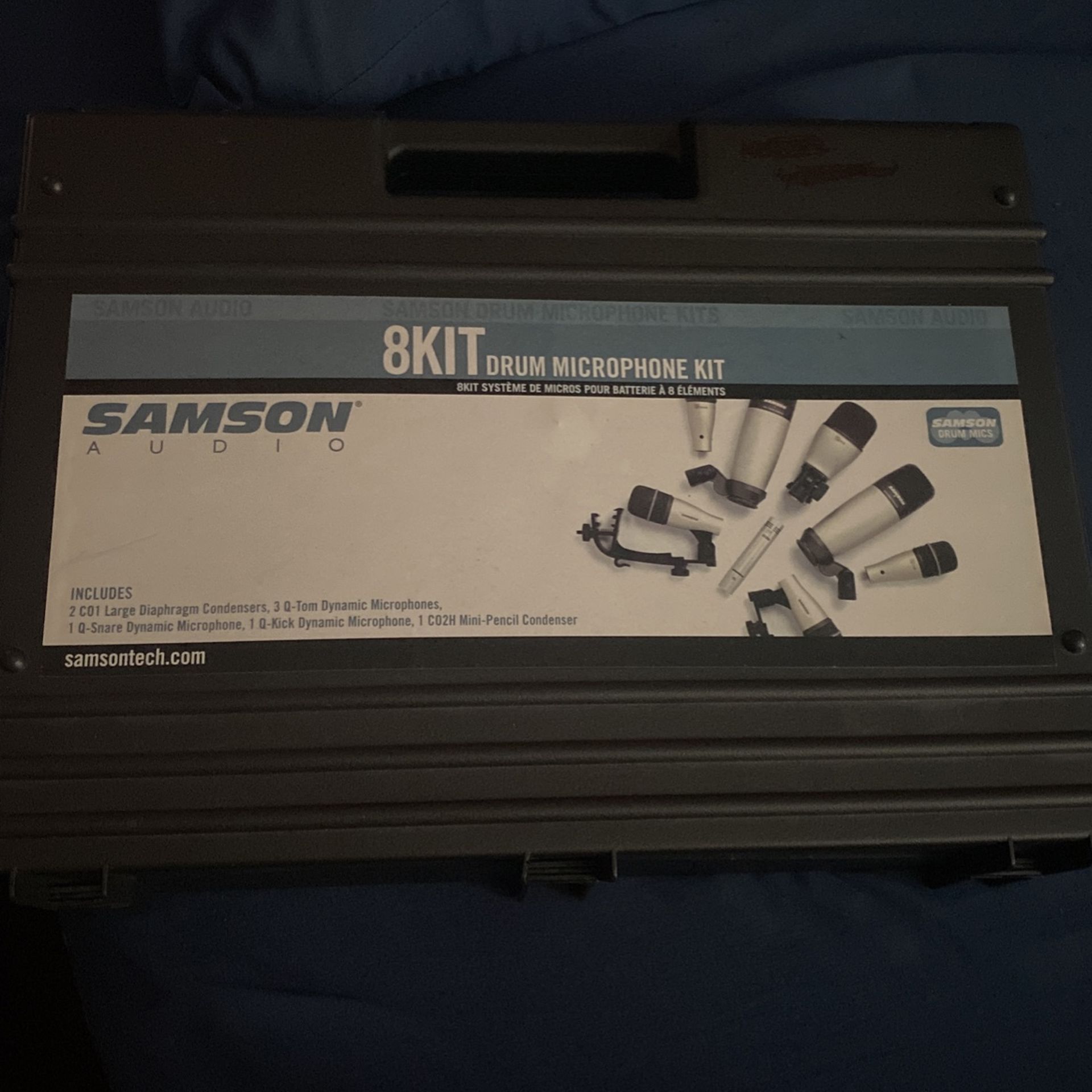 Samson Audio . 8 Kit Drum Microphone Kit