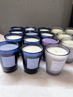 12oz Colored Vase Glass Candle Thresholds