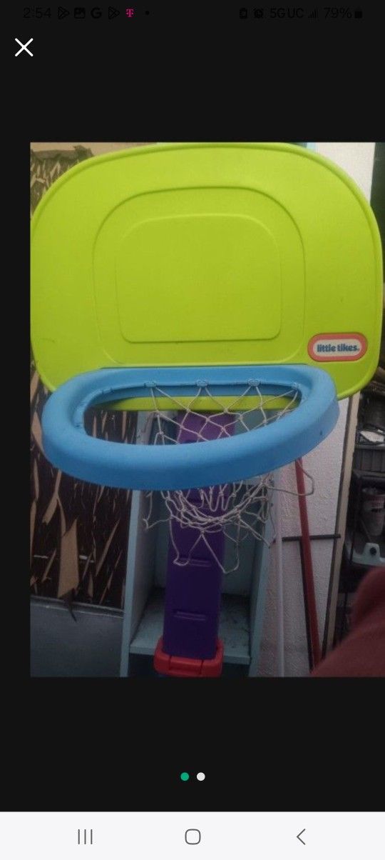 Basketball Goal, Little Tykes