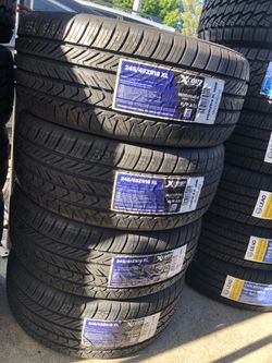 245/45R18 Gladiator New Tires Installed And Balanced