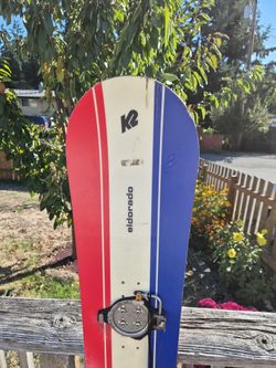 K2 Eldorado Retro/Vintage Snowboard 