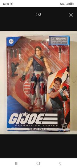 G.I.JOE. CLASSIFIED SERIES. TOMAX PAOLI 6.5 " ACTION FIGURE.