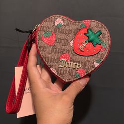 Juicy Couture Starwberry Wristlet 