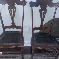 antique (120year old) chairs