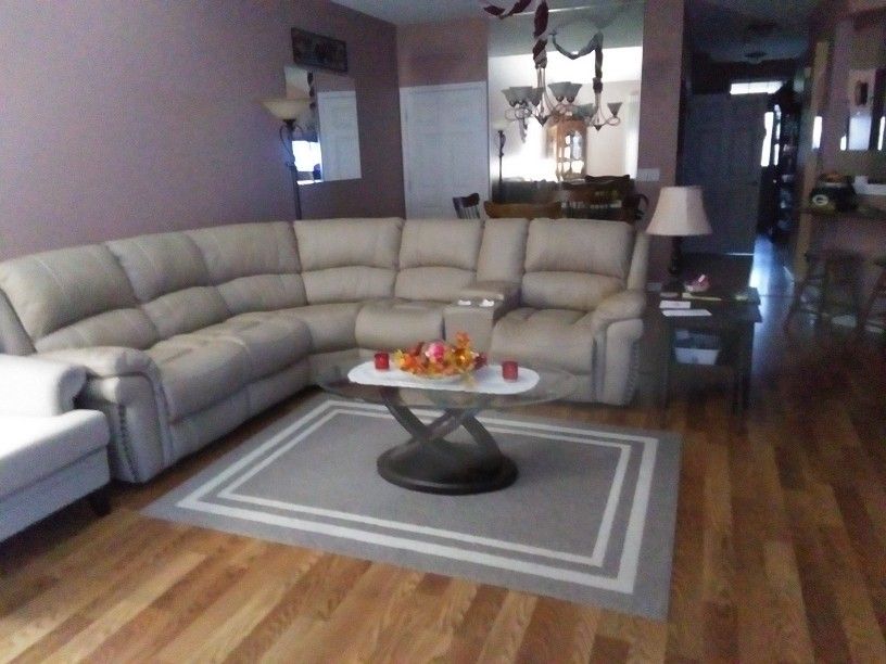 Sectional With End Recliners