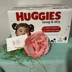 Diapers Size 4 Pack Of 76