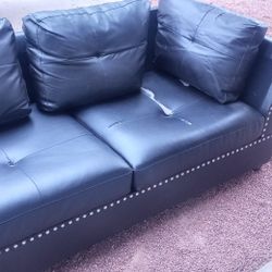 Chase Style Leather Couch