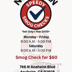 Smog Checks Test Only Sale