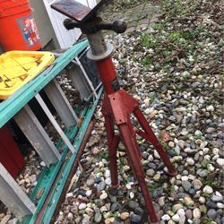 Pair Of Welding Pipe Stands 