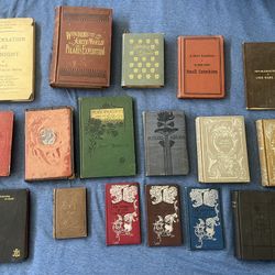 Antique Assortment Of Books