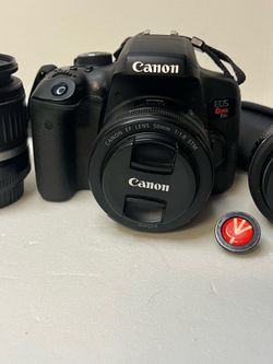 Canon EOS Rebel T6i Digital SLR Camera Bundle