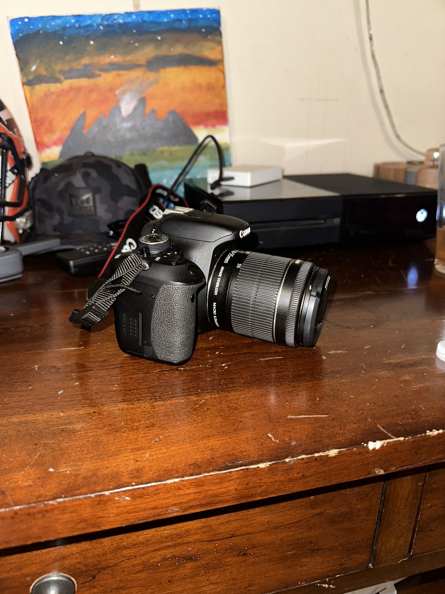 Cannon Eos Rebel T3 With Accessories