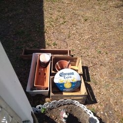 Corona Sign. Dents But Color Is Good 