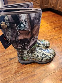 Next Camo/Obscorco Insilated Hunting Boot Size 12 But Fits Snug