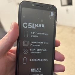 NEW *UNLOCKED* Android BLU C5L Max Smart Phone