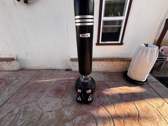 DripeX Freestanding Heavy Punching Bag set with Boxing Gloves