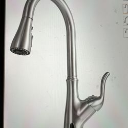 Pull Down Touchless Single Handle Kitchen Faucet