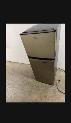 Stainless steel Household Mini Fridge Refrigerator With Freezer