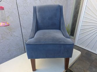 Blue Accent Chair 