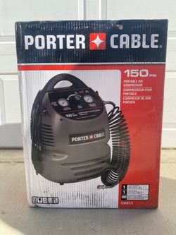 New In Box Porter Cable Air Compressor