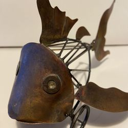 15%off Very rare 1940s kinetic fish sculpture.