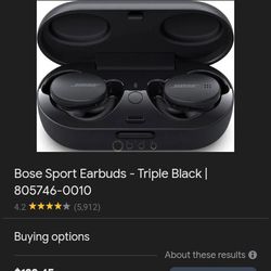 Bose Earbuds Sport 