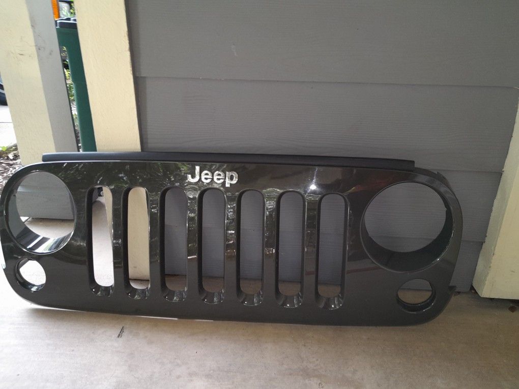 2007- 2018 JEEP WRANGLER JK FRONT GRILLE  