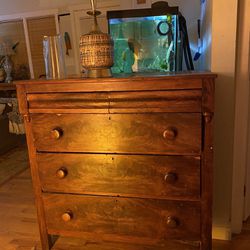 Antique 1800’s Mahagony Empire Dresser