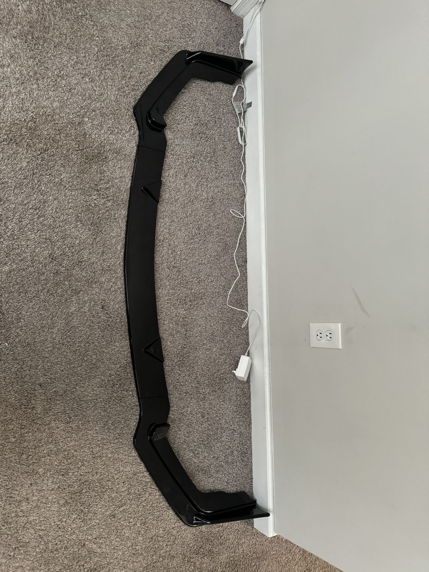 q50 front lip sport bumper